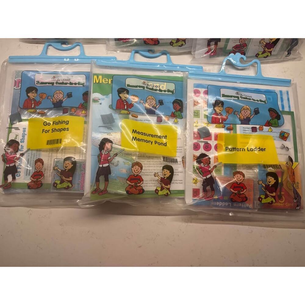 Really Good Stuff Elementary Educational Math Numeracy Center-In-A-Bags - Picture 3 of 4